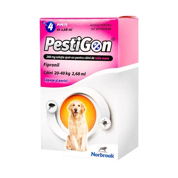 Pestigon Dog L, 20-40 kg, 4 pipete