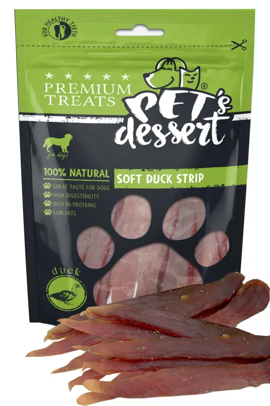 Pet s Desert Dog Soft Duck Strip 80g LSD-02