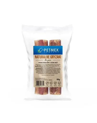 PETMEX Recompensa caine, de vita 12 cm, 2 buc.