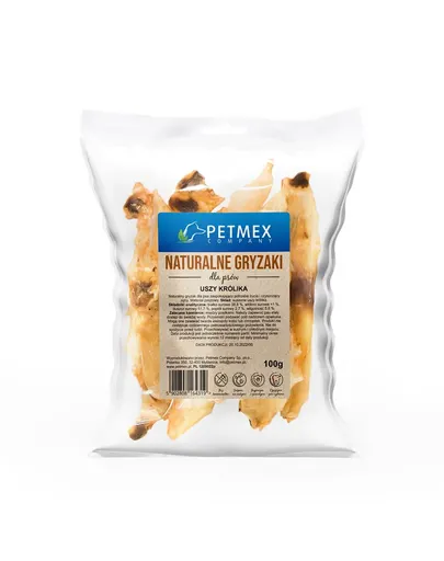 PETMEX Urechi iepure pentru caine 100 g
