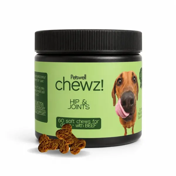 Petswell chewz! Hip & Joints, 60 comprimate masticabile
