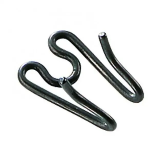 Piese zgarda dresaj 4 mm inox negru