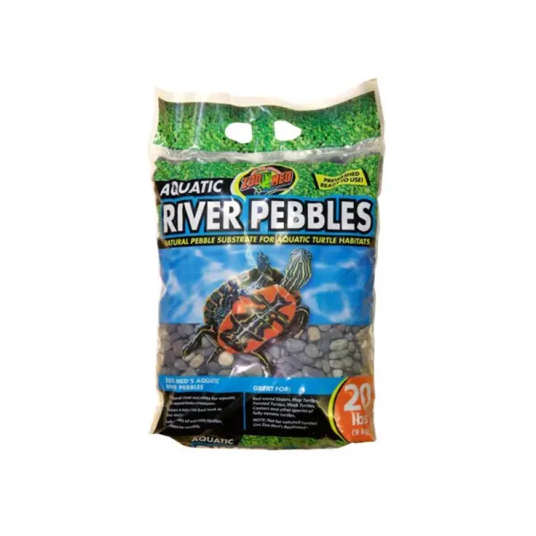 Pietris de rau Zoo Med Turtle River Pebbles Substrate 9kg