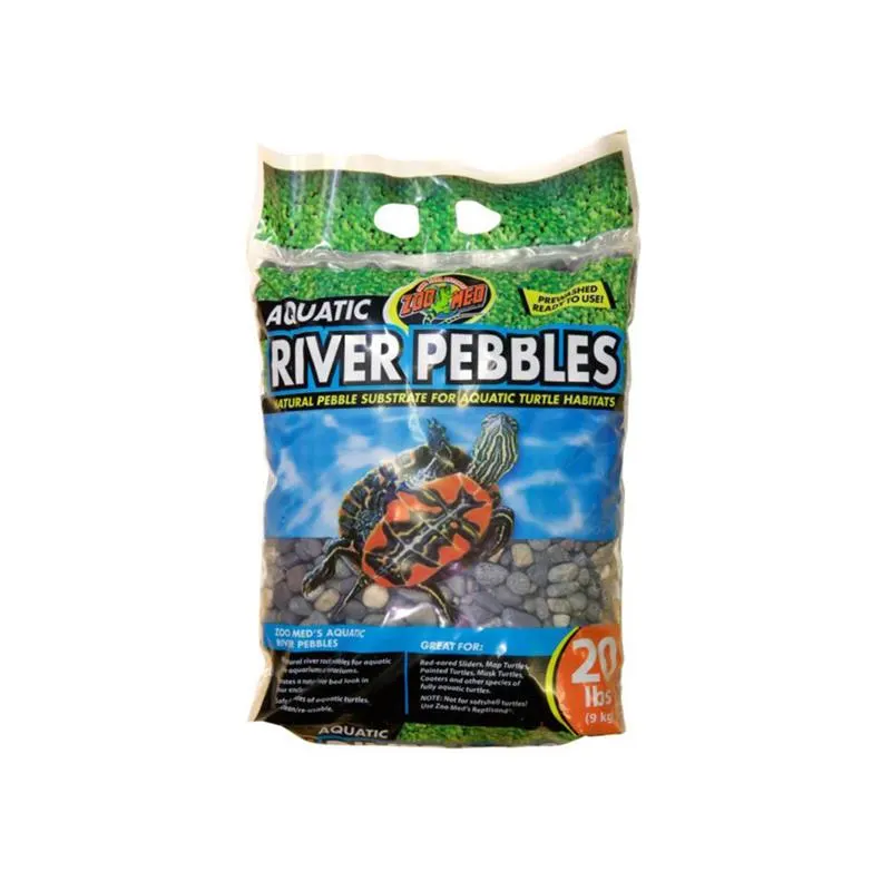 Pietris de rau Zoo Med Turtle River Pebbles Substrate 9kg