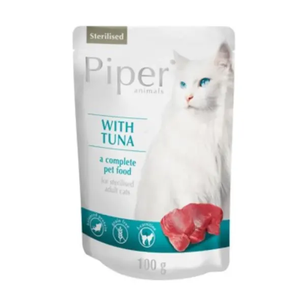 Piper Cat Sterilised, Ton, 100 g
