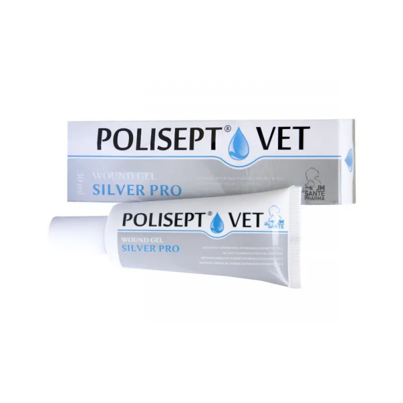 Polisept Vet Wound Gel Silver Pro, 30 ml