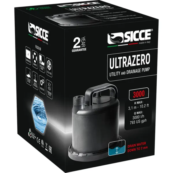 Pompa de apa multifunctionala Sicce Ultra Zero