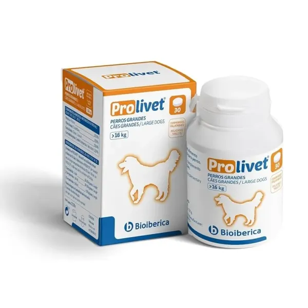 Prolivet Large Dogs, 30 comprimate palatabile