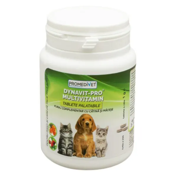 Promedivet Dynavit Pro Multivit Caini/Pisici 200 TBL