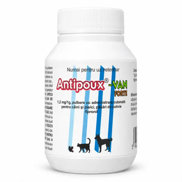 Pulbere antiparazitara Antipoux-Van Forte 75 gr