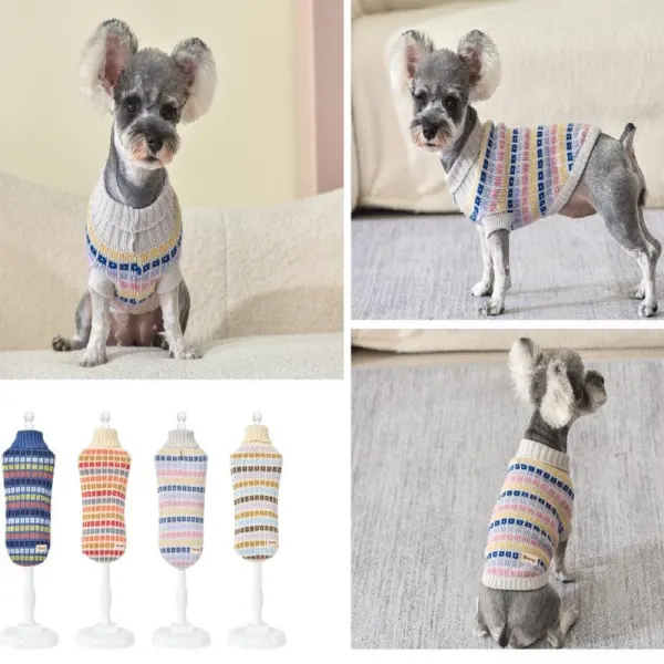 Pulover tricotat fancy & color NR 30