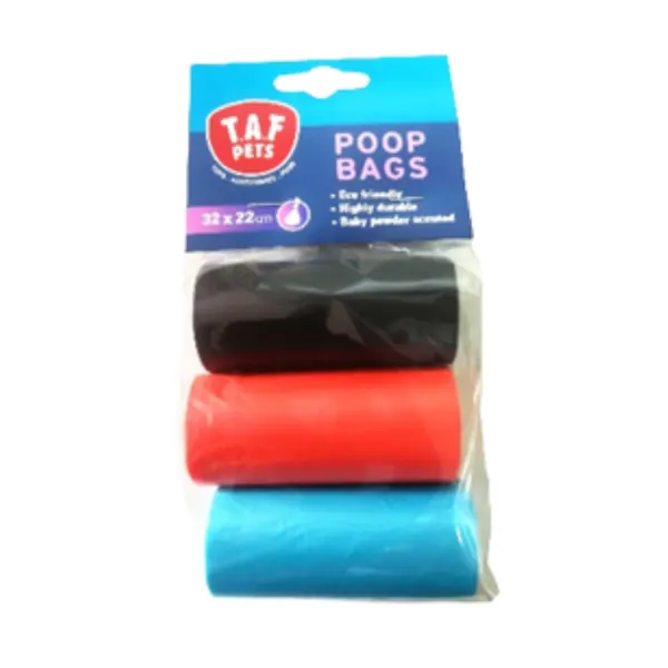 Pungi igienice câini, TAF PETS, 3 role Engros