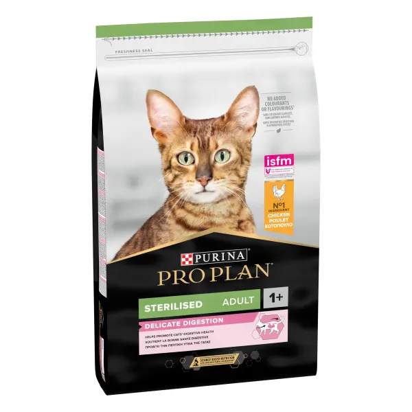 ​PURINA PRO PLAN STERILISED Delicate Digestion, Pui, 10 kg