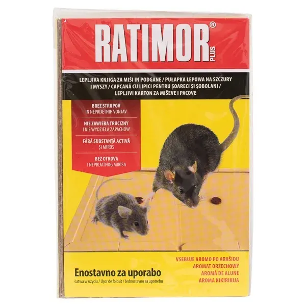 Ratimor Plus Capcana cu Lipici
