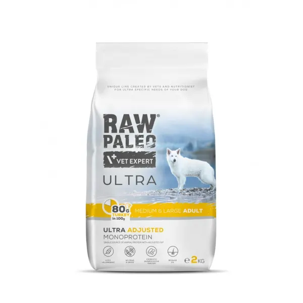 Raw Paleo Ultra Adult, Medium & Large, 2 Kg, Curcan