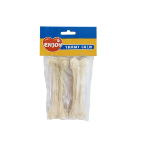 Recompensa pentru caini Os Presat Alb Enjoy 3 buc/set KS-17