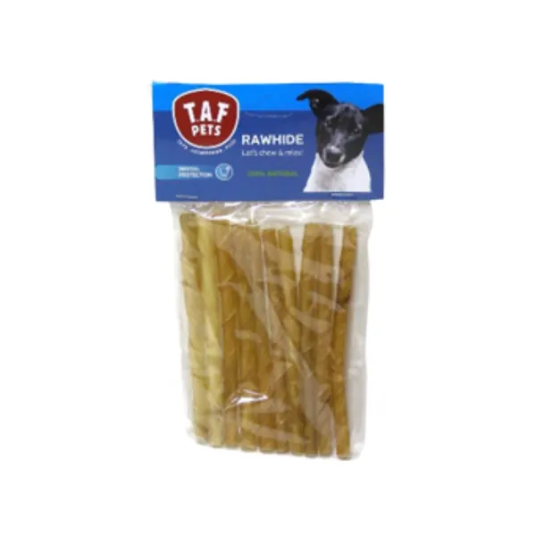 Recompense câini, TAF PETS, oase piele presată, 10 buc Engros
