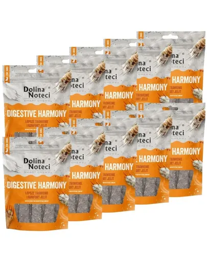 Recompense digestive câini pachet 10x100 g DOLINA NOTECI Smart Chews