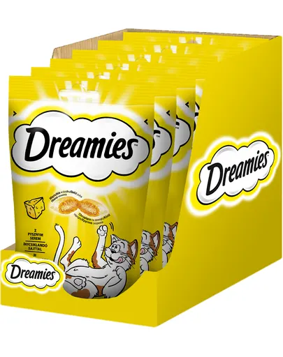 Recompense DREAMIES cu branza 6x60 g pentru pisici