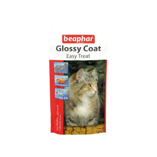 Recompense Pisici, Beaphar Snack Cat Skin And Coat, 35 g