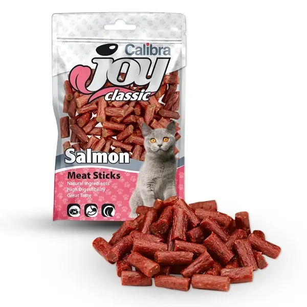 Recompense pisici, Calibra Joy Cat Classic Salmon Sticks, 70 g