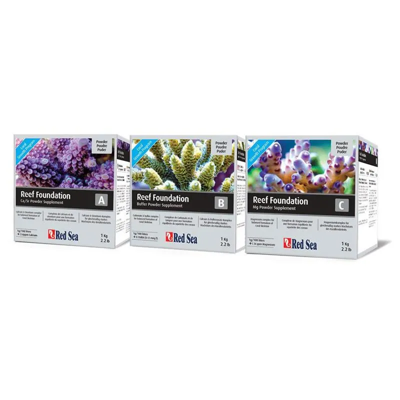Red Sea Foundation Set A+B+C (3x1kg)