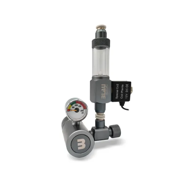 Reductor CO2 Blau cu numarator de bule si electrovalva COMPLETE