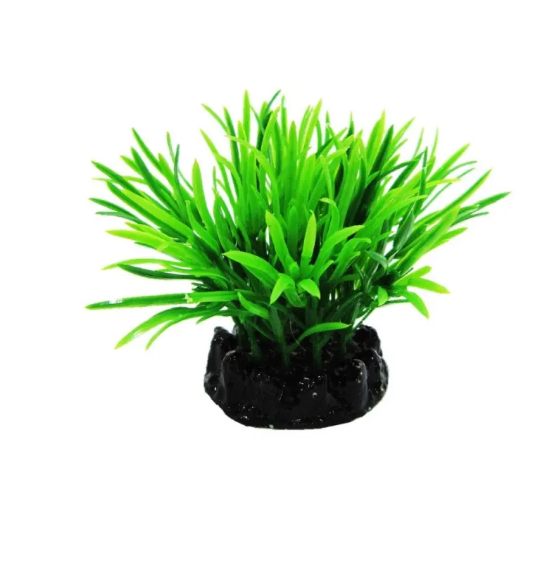 Resun Planta Plastic Sea Grass Dark Green 10 cm