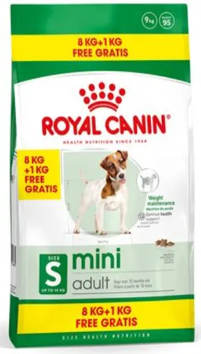 Royal Canin Mini Adult 8 + 1 Kg Gratis