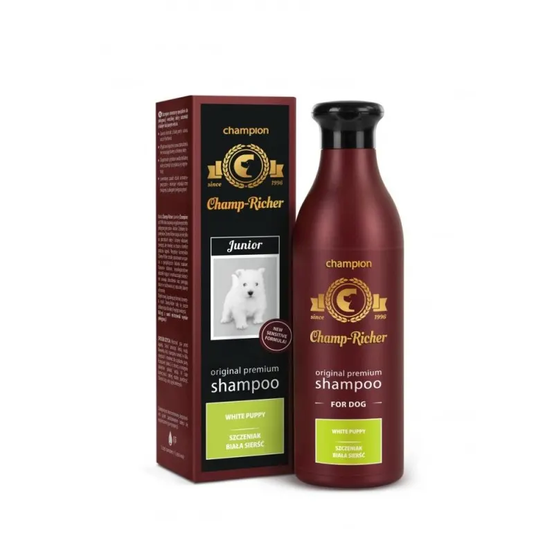 Sampon Champ-Richer, Catelusi Blana Alba 250 ml