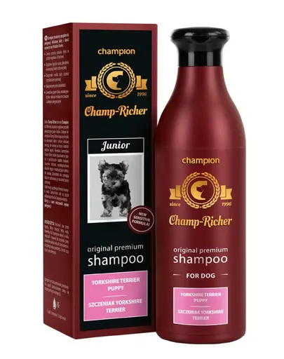 Șampon concentrat pentru pui Yorkshire Terrier DERMAPHARM Champ-Richer, 250 ml
