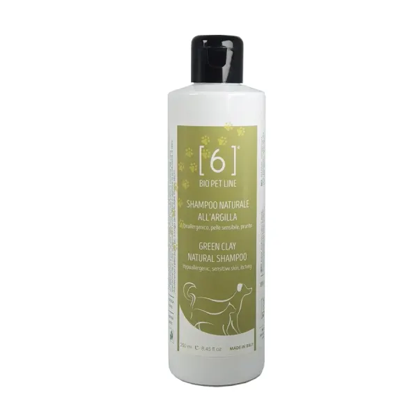 Șampon Natural cu Argilă pentru Piele Sensibilă pentru Câini - Hipoalergenic