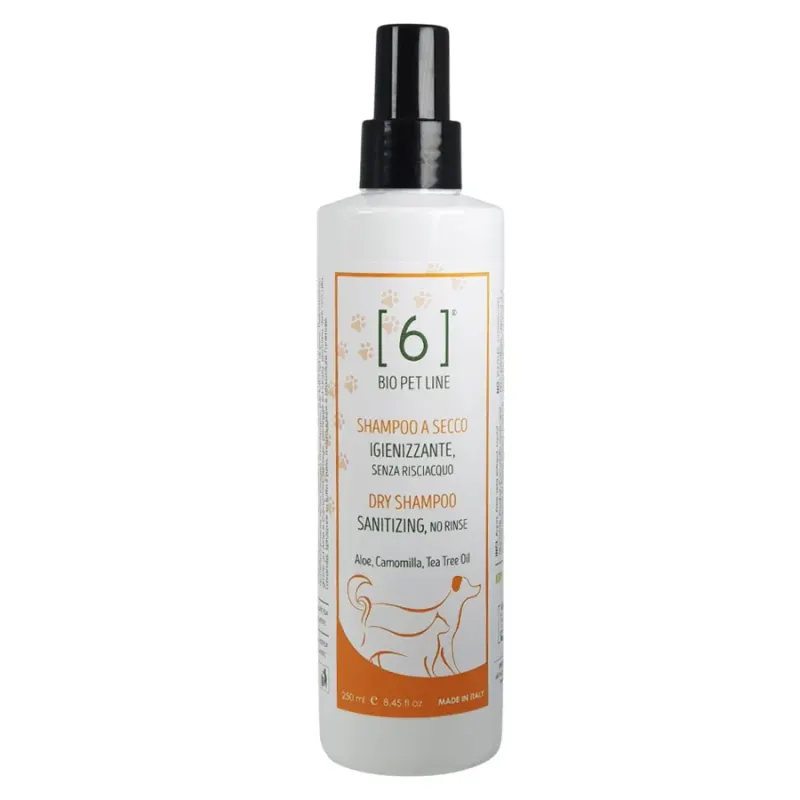 Șampon Natural Uscat Igienizant cu Aloe și Ulei de Arbore de Ceai