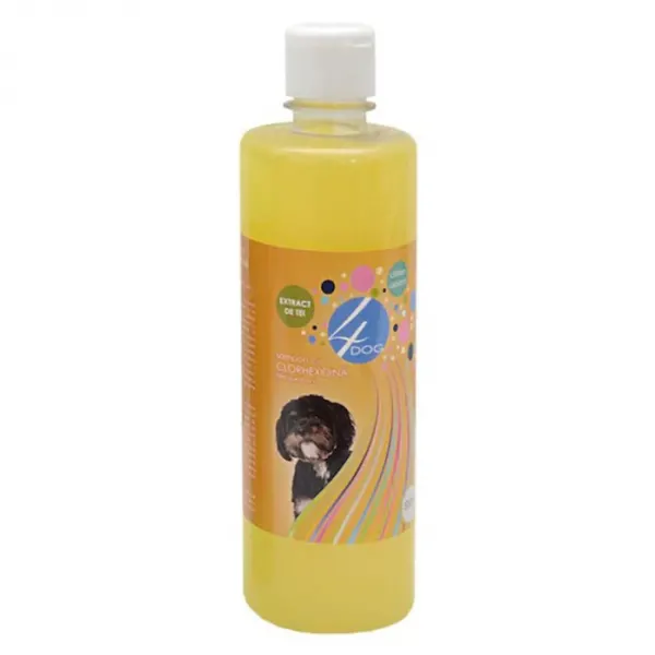 Sampon pentru caini 4Dog Clorhexidina 500 ml