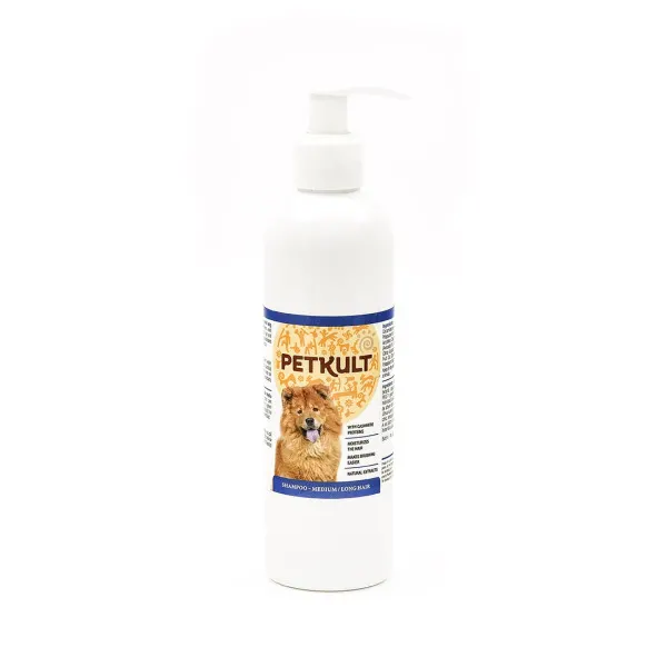 Şampon Pentru Caini Petkult, Medium / Long Hair, 250 Ml