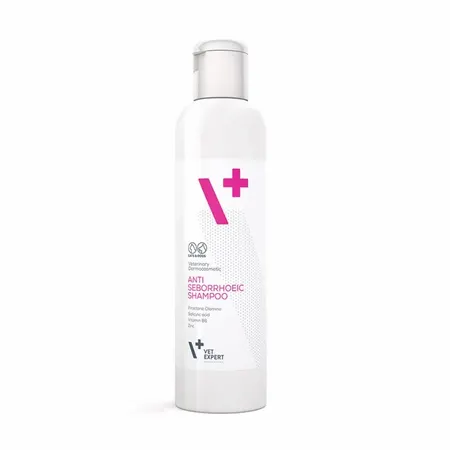 Sampon pentru caini  pisici Vetexpert Antiseboreic 250 ml