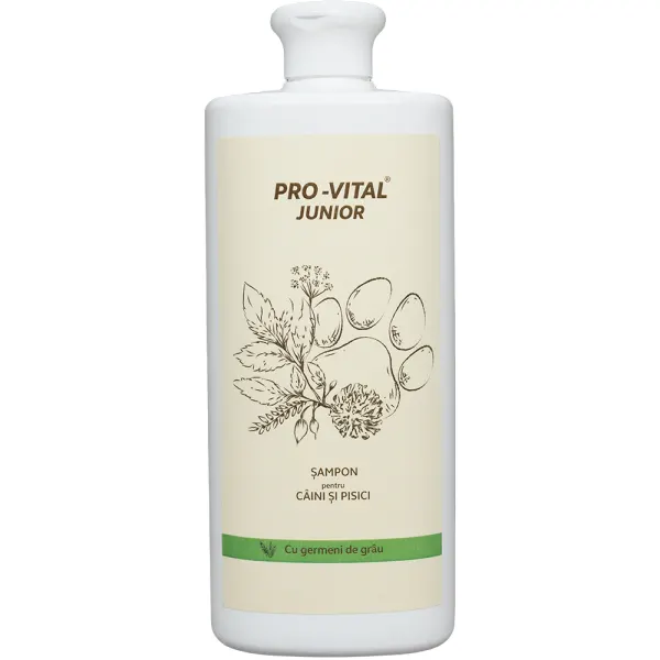 Șampon Pro-Vital Junior cu Germeni de Grâu 200ml – Pentru Câini și Pisici - En Gros