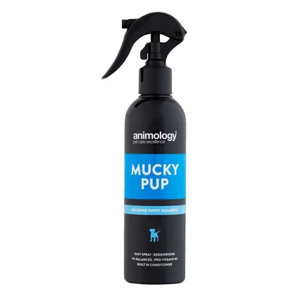 Sampon uscat Animology Mucky Pup No Rinse 250ml
