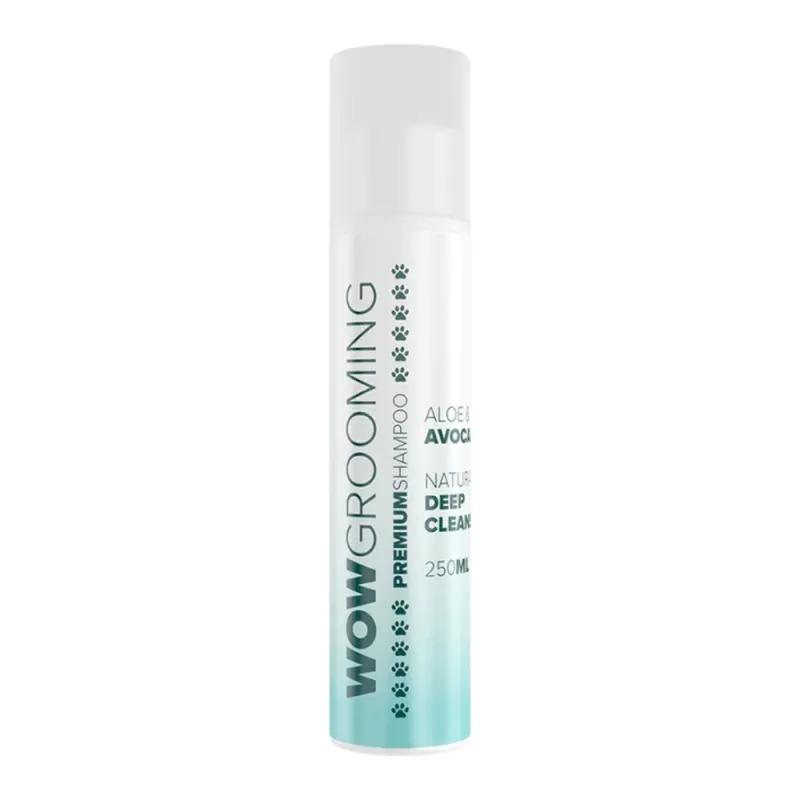 Sampon WOW Grooming Curatare Profunda cu aloe si avocado 1:32 - 250 ml