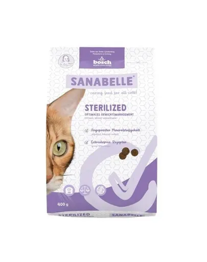 SANABELLE Sterilized 400 g hrană pentru pisici sterilizate