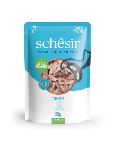 SCHESIR Hrana cu ton in aspic 85 g pentru pisica