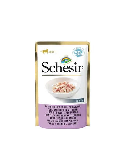 SCHESIR Ton cu pui și șuncă 50 g