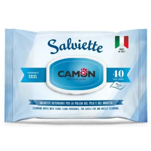 Şerveţele pentru curăţare cu parfum Excel Camon 40 bucăţi