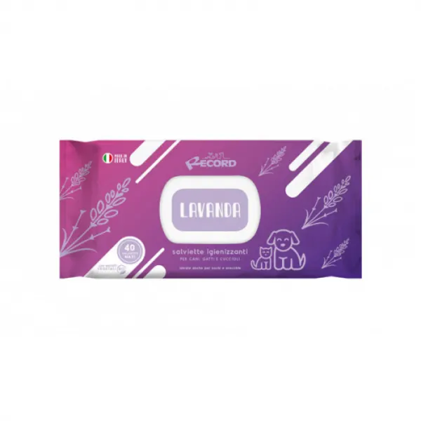 Servetele umede antibacteriene cu lavanda 40 buc