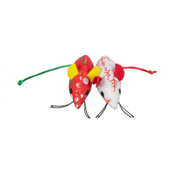 Set 2 soareci pentru pisici 7 cm Trixie