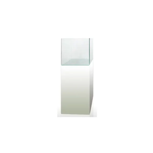 Set acvariu 91 L Blau Cubic Panoramic White cu stand