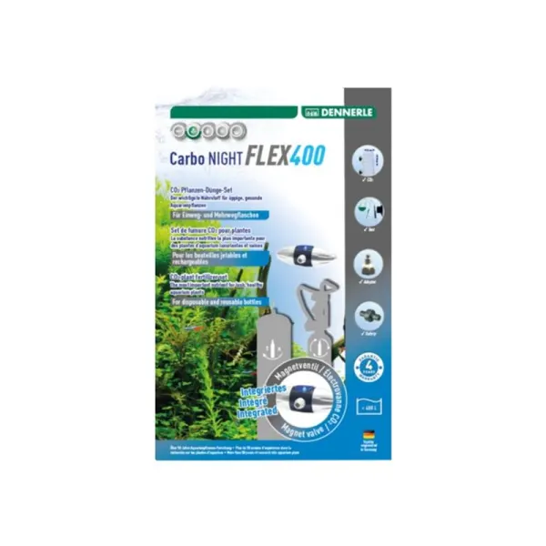 Set CO2 Dennerle Carbo NIGHT FLEX 400