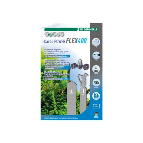 Set CO2 Dennerle Carbo POWER FLEX 400