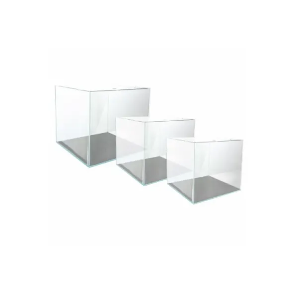 Set de trei acvarii sticla Dupla Scaping Cube 10-30-80