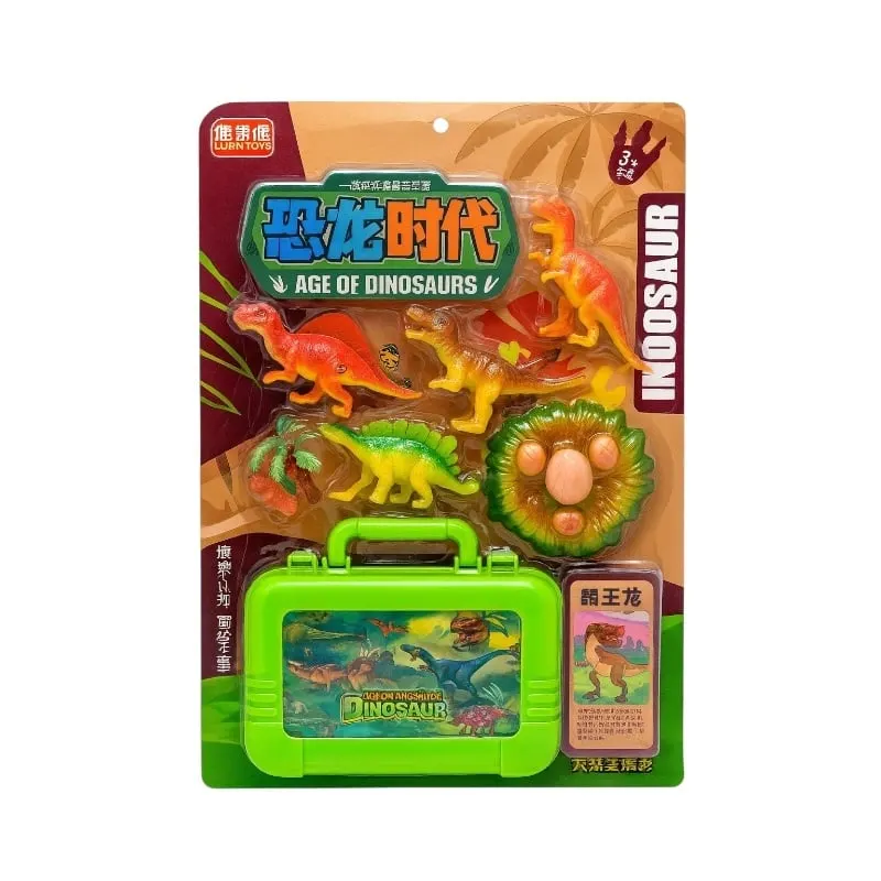 Set Dinozauri cu Valiza , Age of Dinosaurs , pentru copii 3+ Engros